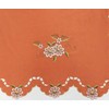 GOHD Cutwork Floral. Kitchen Curtain Set. Swag Valance and Tier