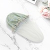 VOCOSTE Shower Cap Hair Cap Dot Double Layer Waterproof Reusable