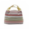 Vinsani Insulated Striped Canvas Thermal Lunch Bag Reusable Portable Cooler