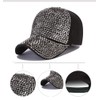 Gudessly - Gorra de béisbol ajustable con cristales de imitación