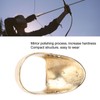 Brass Archery Thumb Ring Portable Finger Protector with Anti Lost