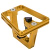 Folding Bike Front Carrier Adapter Aluminium Alloy Hollow Carved Mount