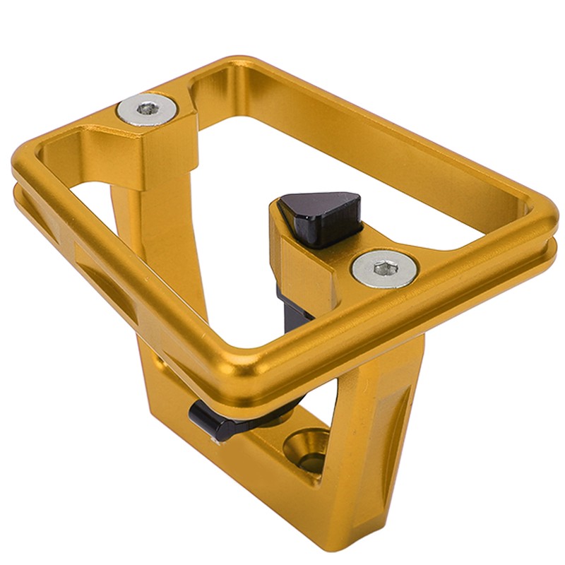 Folding Bike Front Carrier Adapter Aluminium Alloy Hollow Carved Mount