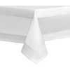 Damask Tablecloth 100% Cotton Gastro Edition White Square 80 x