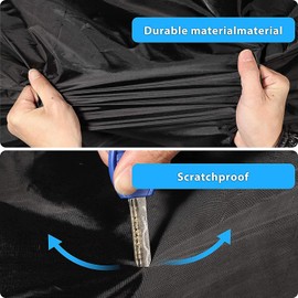 COLOR RAIN TIME COLOR RAIN TIME UV Protection SUV Car Cover Windproof Dustproof Scratch Resistant Outdoor Universal Full Car Covers for SUV L