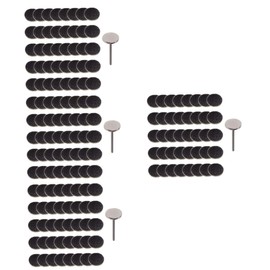 DOITOOL 200 Pcs Nail Polishing Sheets Sand Discs for Electric Foot File Big Toe Remover Electric Remover Pads for Feet Professional Remover for Feet Major Stainless Steel Sandpaper Disc