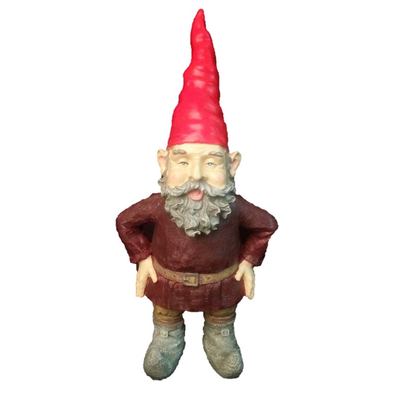 Gnomes of Toad Hollow -"Merlin The Garden Gnome Figurine Statue