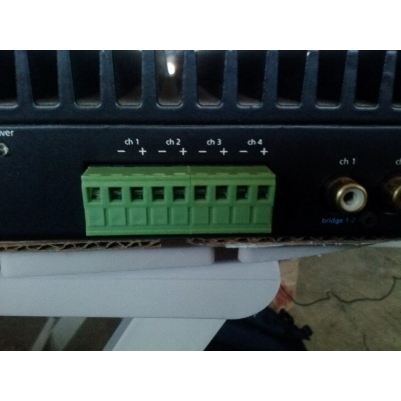 4-Pin Power Plug AUDIOCONTROL DM-608 DM-810 DQDX DQ-61 LC2I LC6I