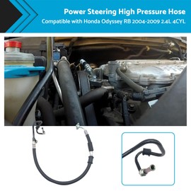 MAX COOL Power Steering High Pressure Hose Suitable for Honda Odyssey RB 2004-2009 2.4L 4CYL