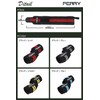 FERRY Wrist Wraps for Weightlifting, Stabilize the Wrists, 2-piece Set