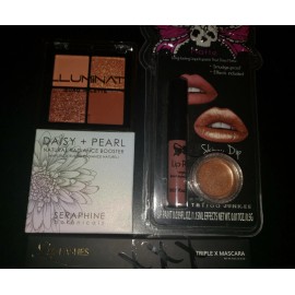 glossier Makeup Lot Beauty Lipstick Eyeshadow Highlighter Mascara