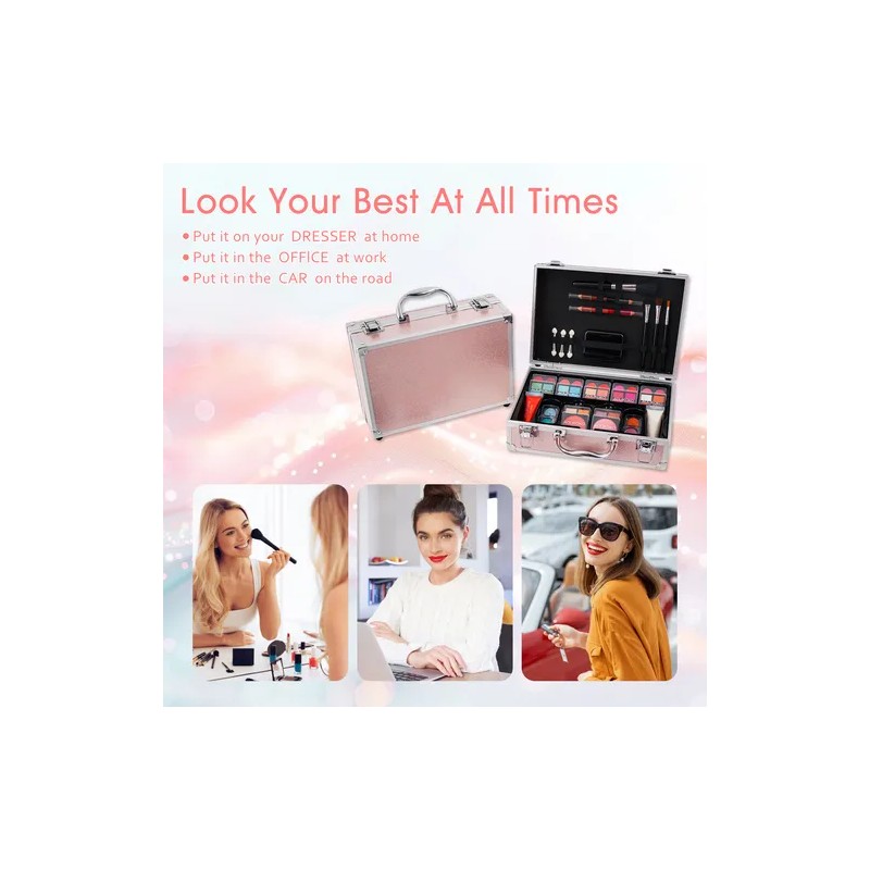 Kit De Maquillaje Para Mujer, Kit Cosmético Completo , 30pz