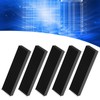 5Pcs Heat Sink Black Aluminum Radiators for CPU Amplifiers Modules