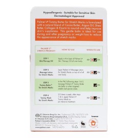 Palmers Crema Tummy Butter Anti Estrías Especial Embarazo Colágeno