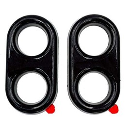 Jam Handle The Original, Automotive Door Closer Grip for Cars and Trucks, Easy to Install, Made in USA, (2-Hole, Black)