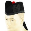 Scottish Glengarry Wool Piper Hat 4 Kilts Army Bagpipe, 57