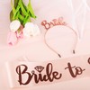 Hen Party Accessories Bride to Be Sash and Bride Tiara