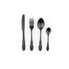 Excelsa Pack of 4 Cutlery Baroque Black
