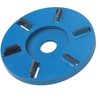 Wood Carving Disc Steel 6‑Teeth Milling Cutter Woodworking Tool Angle