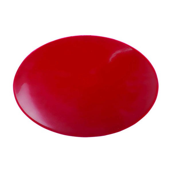 Dycem Non-Slip Mat, Ideal Daily Living Aid for Independent Living and Caregivers, Designed to Address Stabilization and Gripping Problems Found Around The Home, Red Pad 8-1/2" Diameter x 1/8"