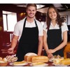 LINEN CLOSET® 4 Pack Apron Unisex Adjustable Bib Apron Ladies