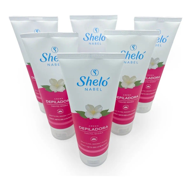 Cremas Depiladoras Piel Sensible Sheló Nabel Pack