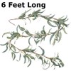 Factory Direct Craft Artificial Long Leaf Eucalyptus Garland Fake Greenery