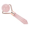 Rose Quartz Face Roller Massager Skin Tightening Lifting AntiWrinkle Facial