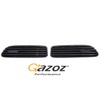 Gazoz Performance Replacement Glossy Black Side Grill Grille Fender Vents