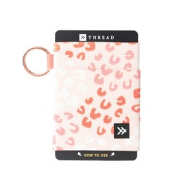 Slim Minimalist Elastic Wallet for Men & Women | Small Credit Card Holder for Front Pocket, Tawny, One Size