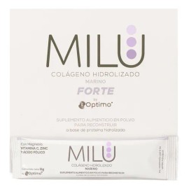 Milu Colágeno Hidrolizado Marino Forte Sabor Sin Sabor