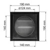 Vent Systems Ø125 mm / 5" Inch - Anthracite Air