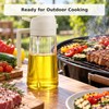 2-in-1 Olive Oil Sprayer for Cooking – 500 mL Spray-and-Pour