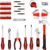 DEKOPRO Tool Set:158 Piece Home Tool Kit, Household Basic Repair