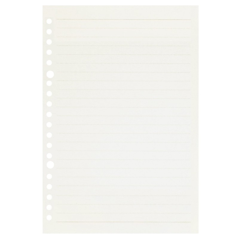 Zelten Loose Leaf Punched Paper Refills Paper for Personal Organizer