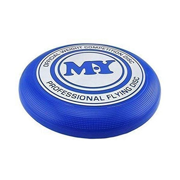 M.Y Frisbee Official Weight 180g Competition Flyer Disc - 4 Assorted Colours (Blue)