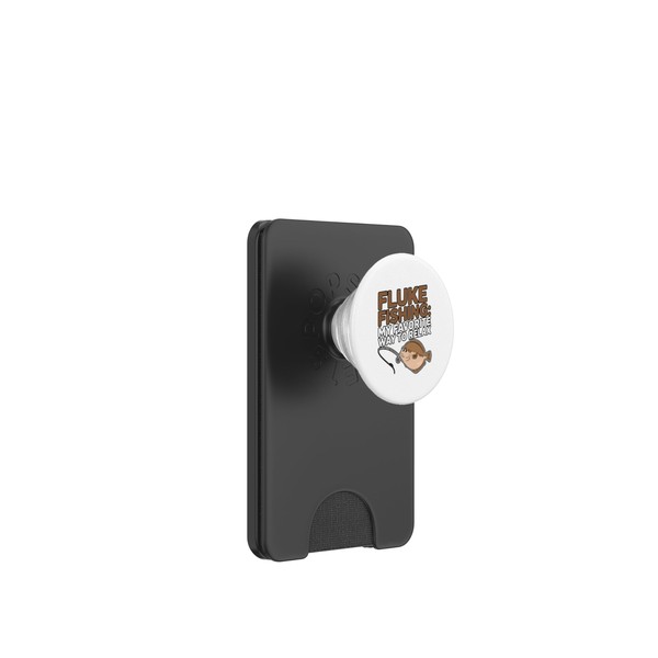 Fluke Fishing Fisher Fish Catcher Angler Fisherman PopSockets PopWallet for