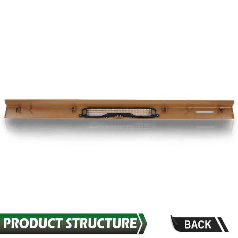 GRAND ORANGE Upper Dash Top Cover Defrost Vent Bezel Trim