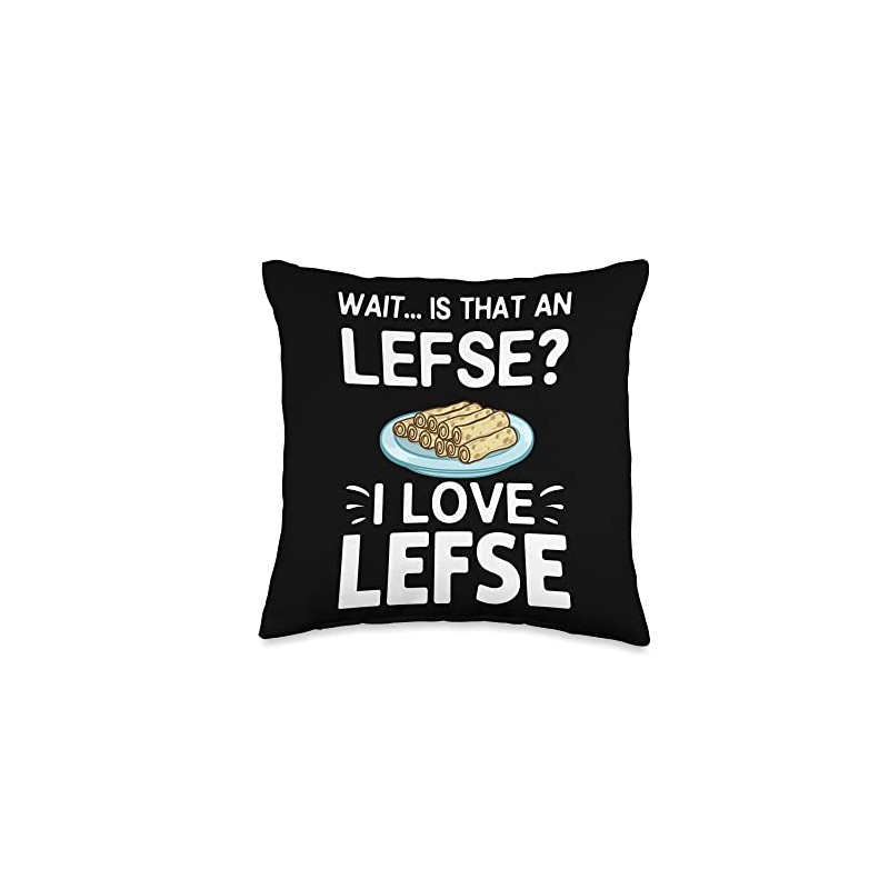 Lefse Norwegian Bread Recipe Maker Flatbread Rolling Throw Pillow