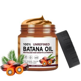 Aceite de Batana, Aceite de Batana 100%, Cuidado del Cabello, Fortaleciéndolo, Reduciendo la Rotura, Apto para Hombres y Mujeres.