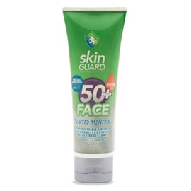 Protector Solar Facial Mineral Fps 50+ 70 ml con tinte Biodegradable con Óxido de Zinc y Aloe Vera (Beige)