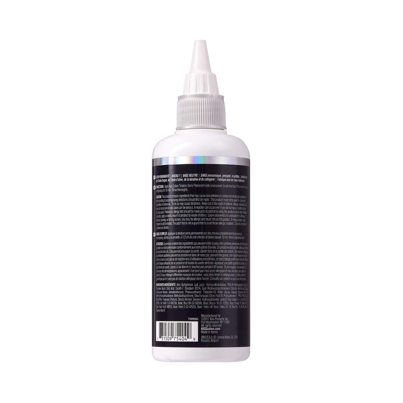 Red by Kiss Tintation Semi-Permanent Hair Color, Aloe Vera Water