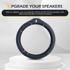 yorpyep Car Speaker Adapter, 6.5" Front Speaker Gasket, Audio Modification