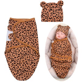 Reborn Baby Doll Clothes Accessories with Leopard Print Pattern for 17-20 Inch Reborn Newborn Baby Dolls