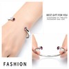 Cremation Urn Bracelet for Women Shiny Birthstone in December Pretty