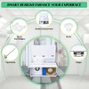 DITKOK White Magnetic Spray Booth Box, Wall Mounted Spray Booth