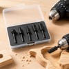 5-Piece Wood Carving Drill Bit Set for DIY Projects –
