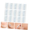 FRCOLOR Invisible Facial Lifting Tape 120pcs Face Tape for Wrinkles