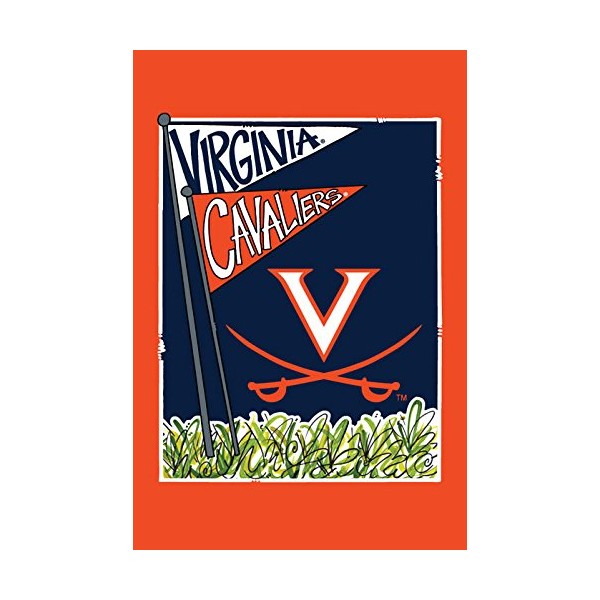 Collegiate Garden Flag (Virginia Mascot)