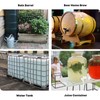 EZwoks 3/4" Water Butt Tap Plastic Snap-Fit Hosepipe Rain Barrel